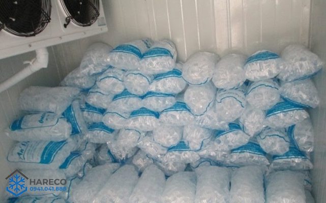 Kho lạnh bảo quản đá viên
