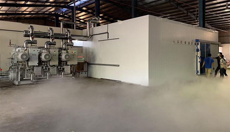 Lắp đặt đường ống kho lạnh