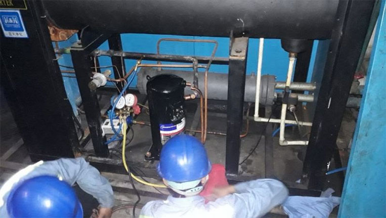 Lỗi thường gặp của kho lạnh: Block không chạy