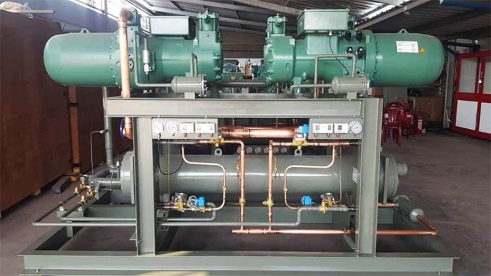 Thi công lắp đặt máy làm lạnh nước công nghiệp Water Chiller